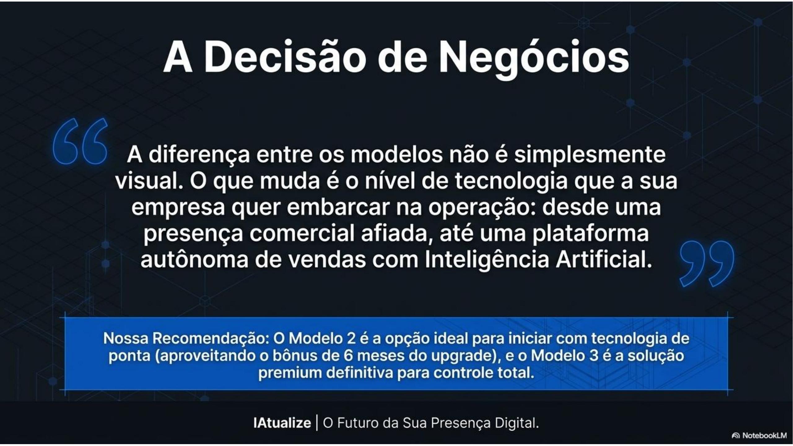 A Decisão de Negócios