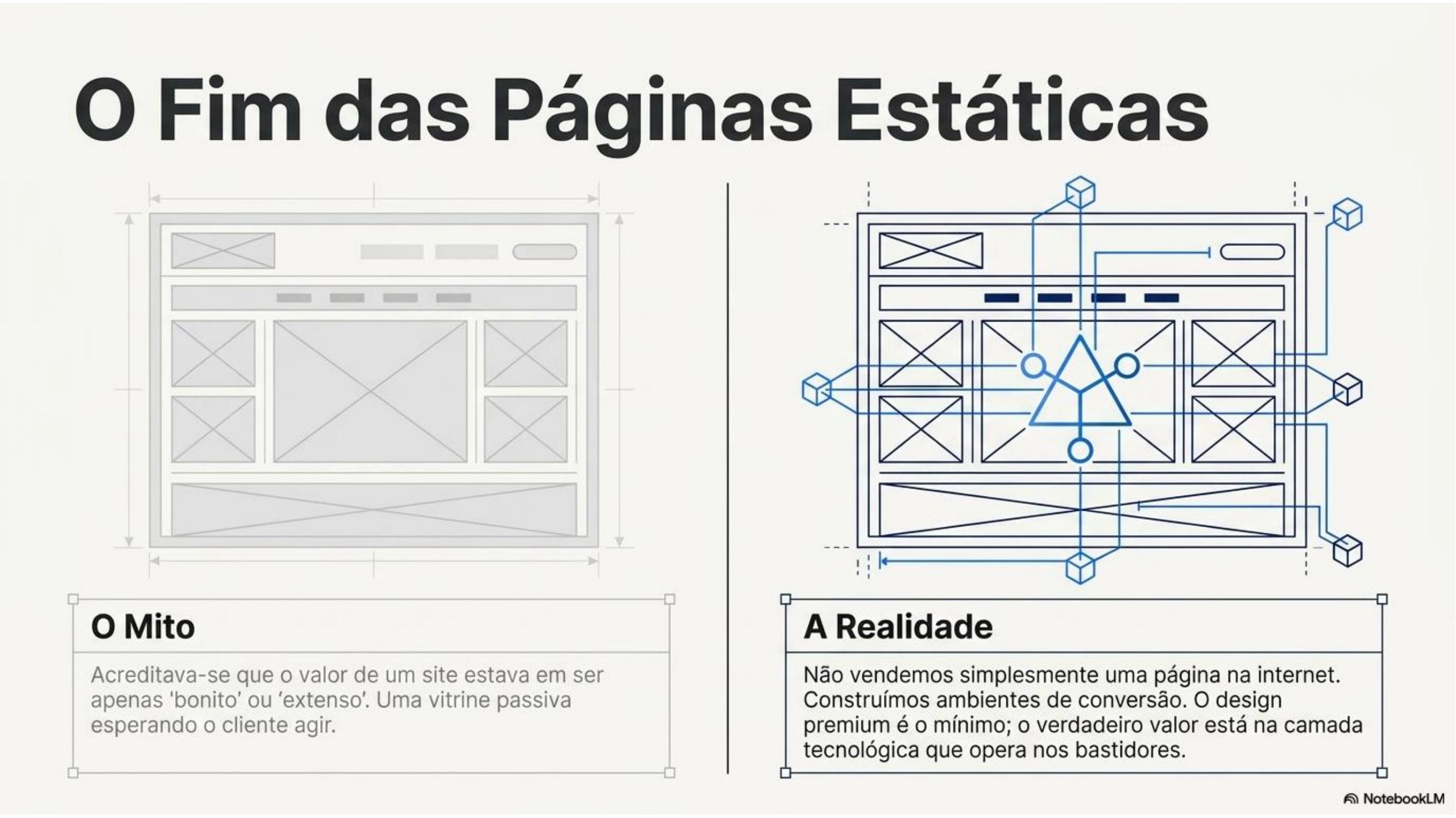 O Fim das Páginas Estáticas